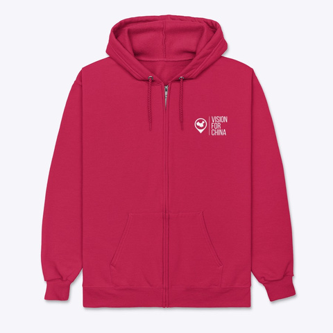 Vision for China Merch Store - Red Hoodie